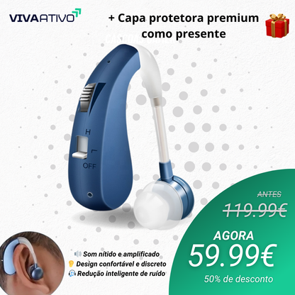 AudioPro™ - Auscultadores para a clareza da audição