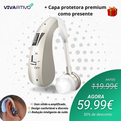 AudioPro™ - Auscultadores para a clareza da audição