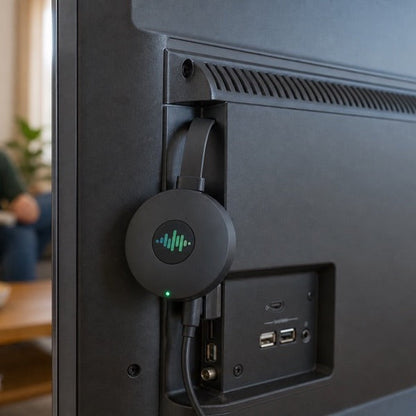 FácilTV 2026 ligado à porta HDMI do televisor